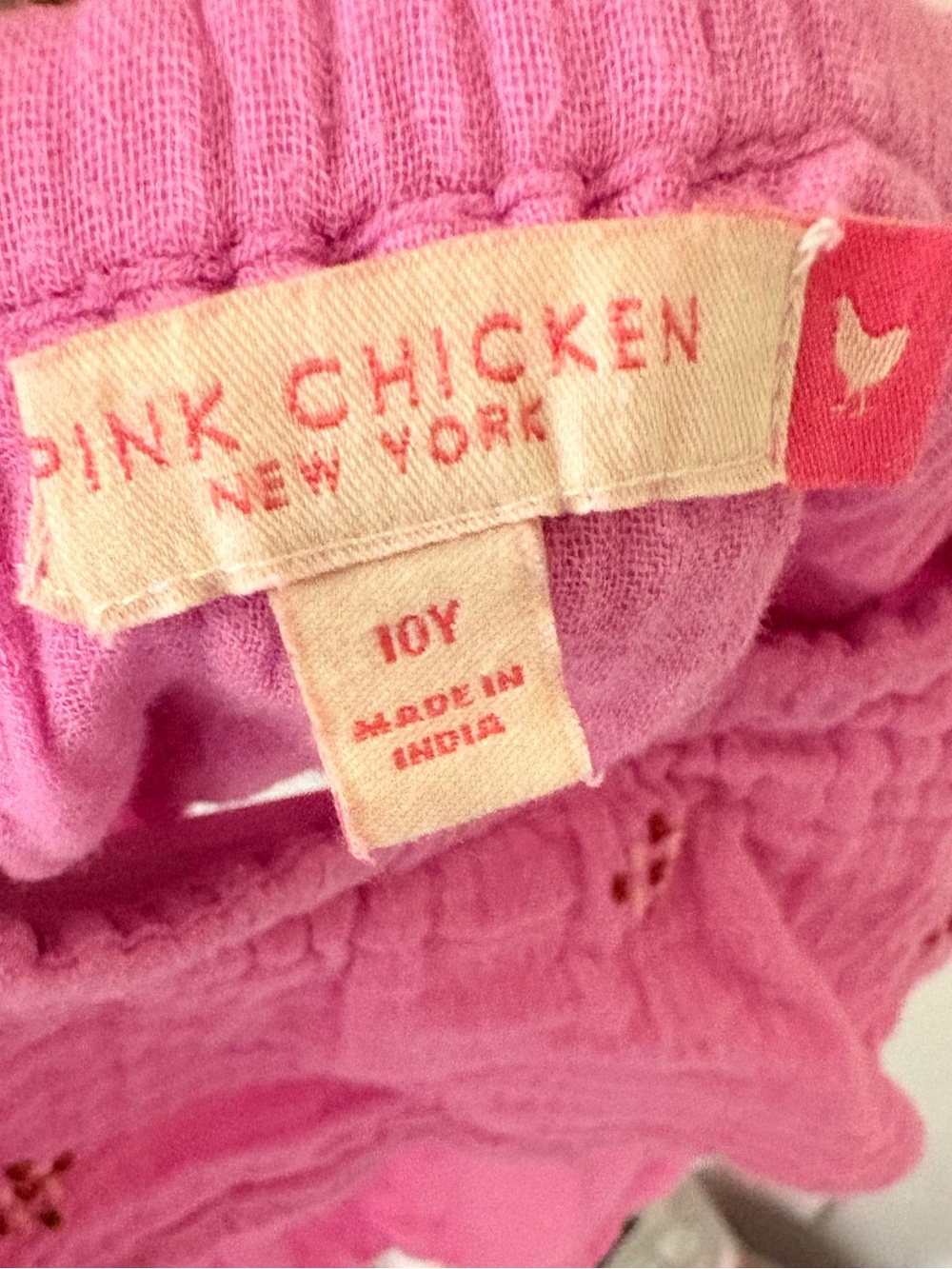 Pink Chicken Pink Ruffle Crop Top - Picture 2 of 2